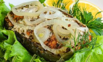 семга запеченная в фольге