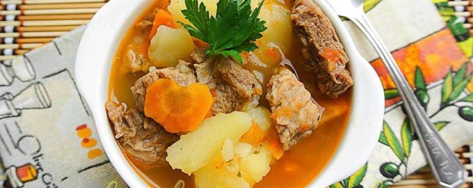Жаркое из говядины с картошкой рецепт