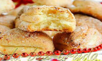 Творожное печенье конвертики