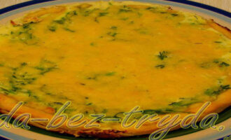 Киш с кабачком