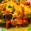Мясная запеканка с овощами